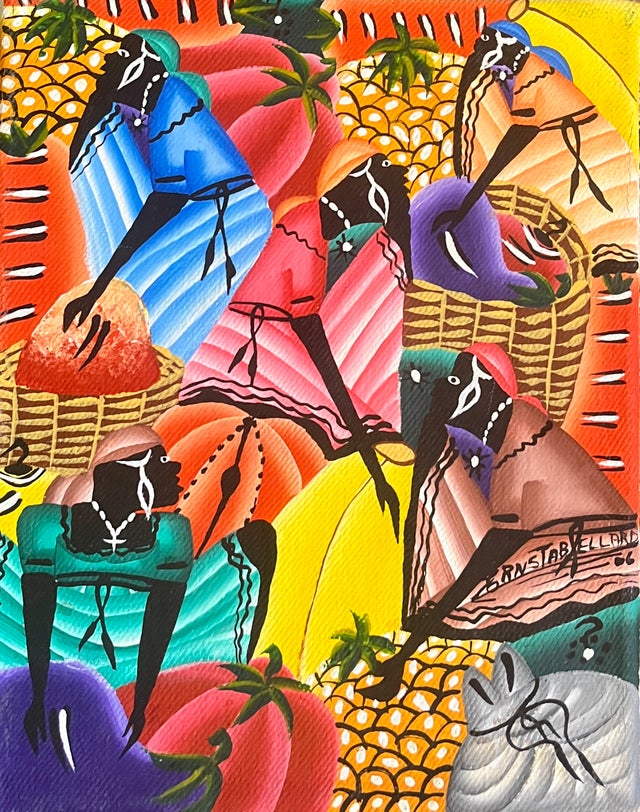 Haitian Art - Market Scenes | The Haiti Project
